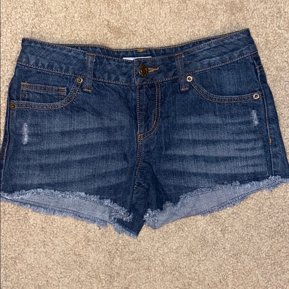 Dark wash Jean shorts